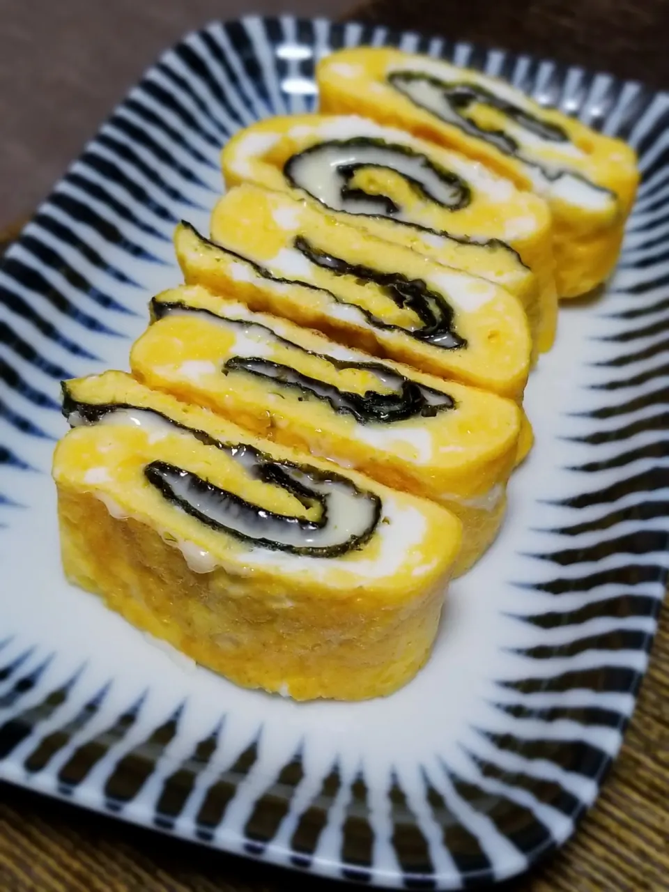 パパ作👨海苔とチーズの卵焼き|ぱんだのままんさん