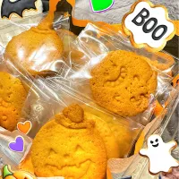 Snapdishの料理写真:ハロウィン🎃クッキー|ゆき茶❁⃘*.ﾟさん