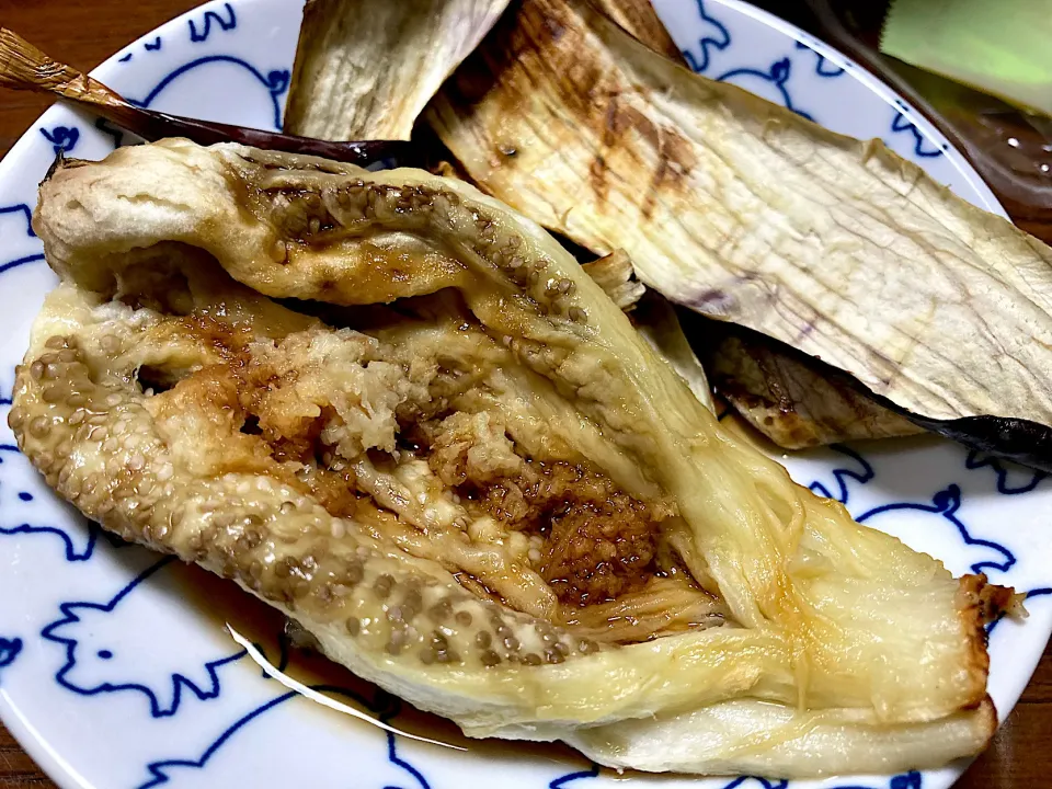 Snapdishの料理写真:焼きなす|はっちぃさん