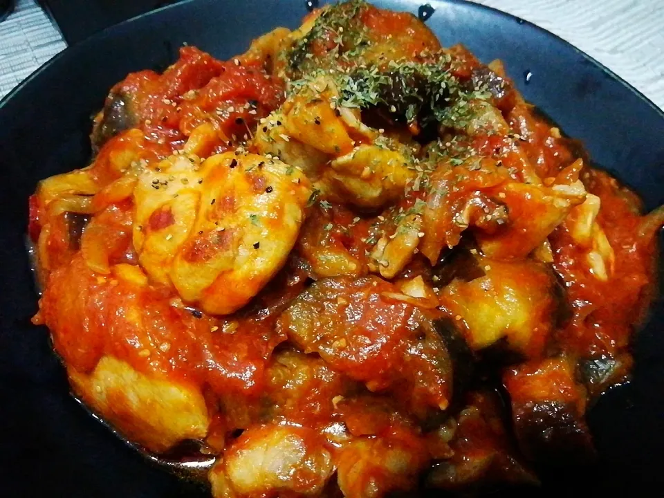 鶏肉のトマト煮込み|y.,yuukiさん