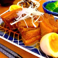 Snapdishの料理写真:炊飯器で作る豚の角煮|すずさん