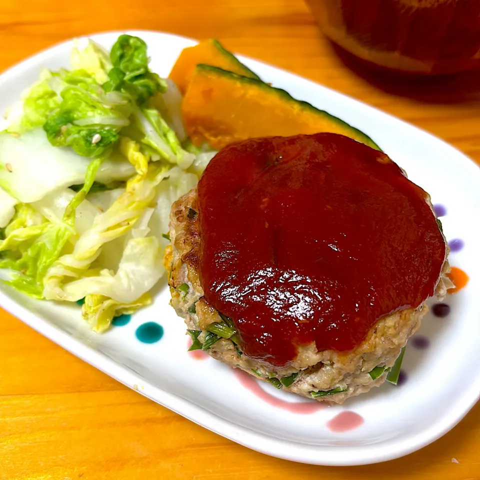 Snapdishの料理写真:お豆腐ハンバーグ|yuinaさん