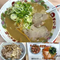 Snapdishの料理写真:天下一品　こってり🍜　チャーシュー丼|るみおんさん