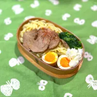 Snapdishの料理写真:つけ麺弁当|のんさん