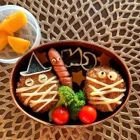 Snapdishの料理写真:ハロウィン🎃弁当|えりーさん