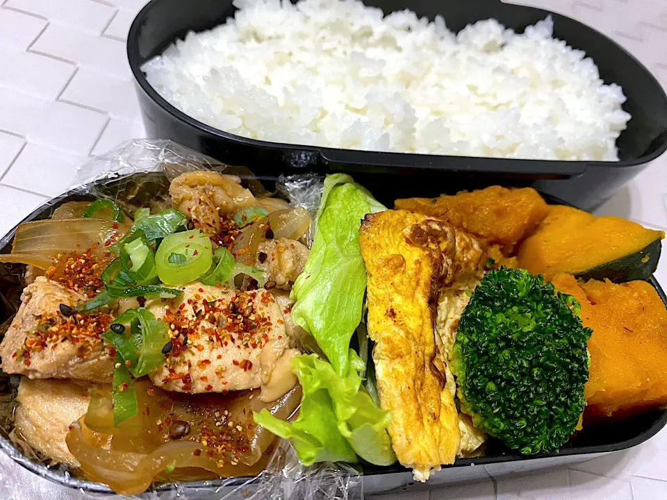 Snapdishの料理写真:単身赴任弁当112|単身赴任のっちさん