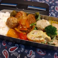 Snapdishの料理写真:酢豚弁当　257|キャンディさん