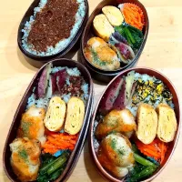 Snapdishの料理写真:ささみのチーズ巻き弁当| NOZUさん