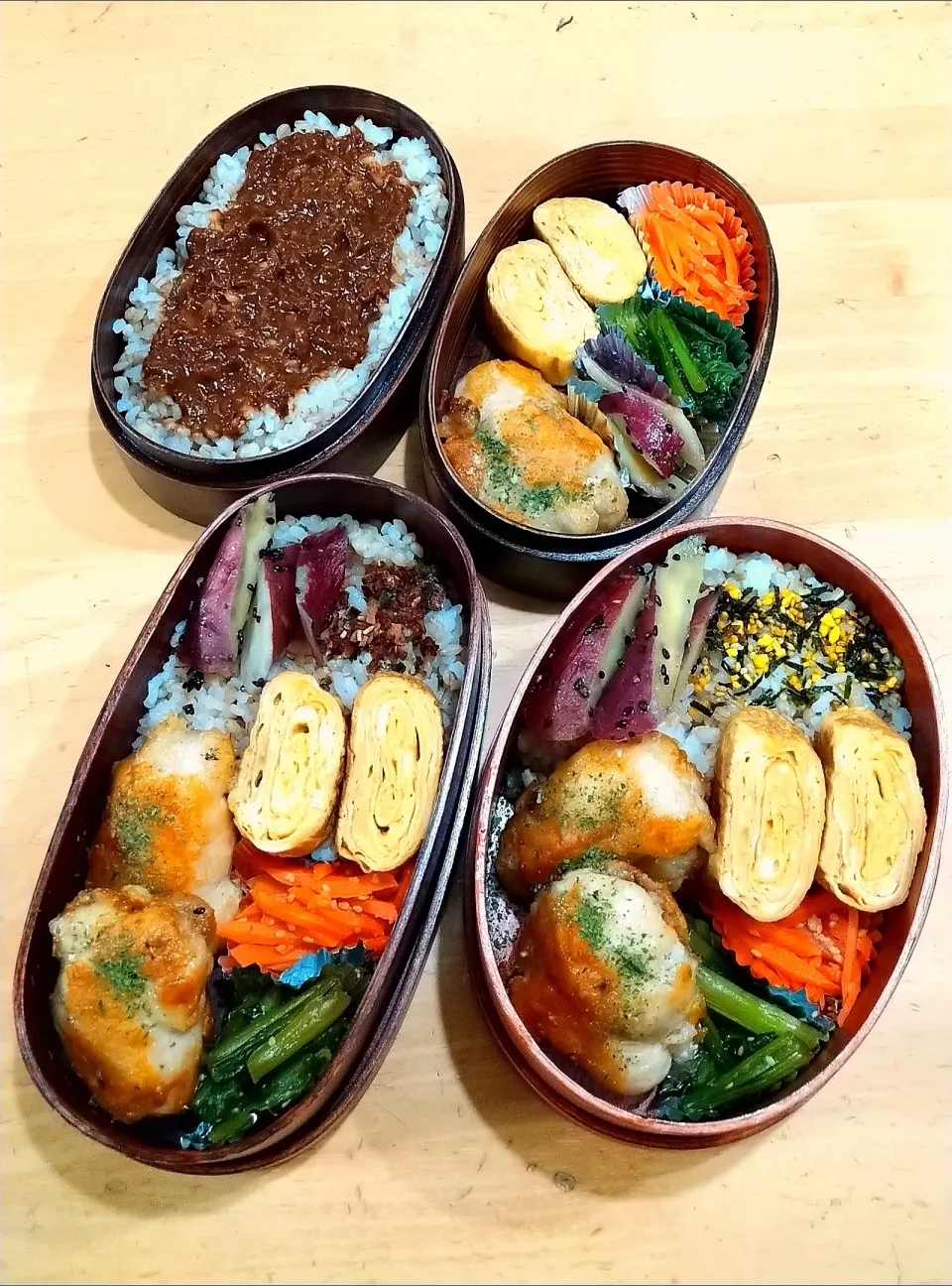 Snapdishの料理写真:ささみのチーズ巻き弁当|NOZUさん