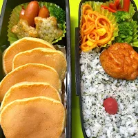 Snapdishの料理写真:息子のお弁当🌈10/31(木)|KCoさん