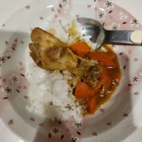 Snapdishの料理写真:手羽元カレー|さきさん