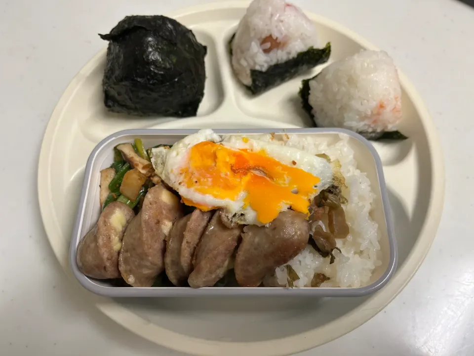 Snapdishの料理写真:娘と妻と僕のお弁当|もとくんさん