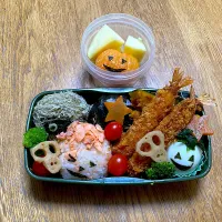 Snapdishの料理写真:10/31 ハロウィン弁当🎃|ゆさん