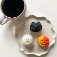 Snapdishの料理写真:ハロウィン上生菓子|ちゃみこさん