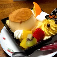 Snapdishの料理写真:ハロウィンプリン|はっちぃさん