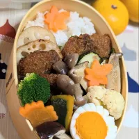 Snapdishの料理写真:本日のお弁当〜細切れでビフカツ弁当|f.1125beさん