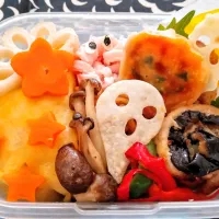 Snapdishの料理写真:ハロウィン弁当|ひんひさん