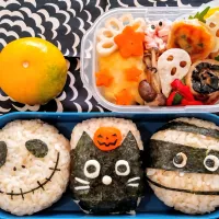 Snapdishの料理写真:ハロウィン弁当|ひんひさん