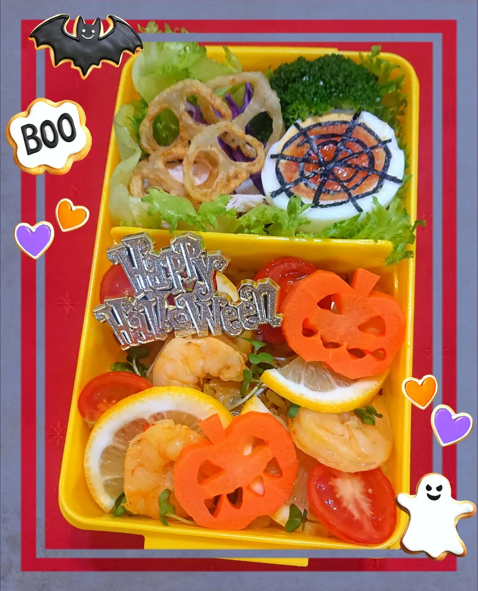 ハロウィン弁当🎃|みほさん