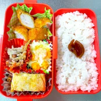 Snapdishの料理写真:とんかつ弁当|あおのりさん