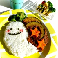 Snapdishの料理写真:ハロウィンカレー👻