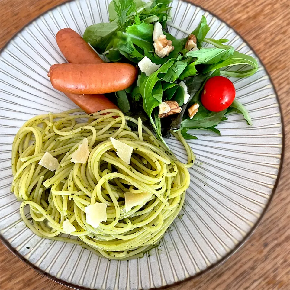 ジェノベーゼスパゲッティランチ|ふうりんさん