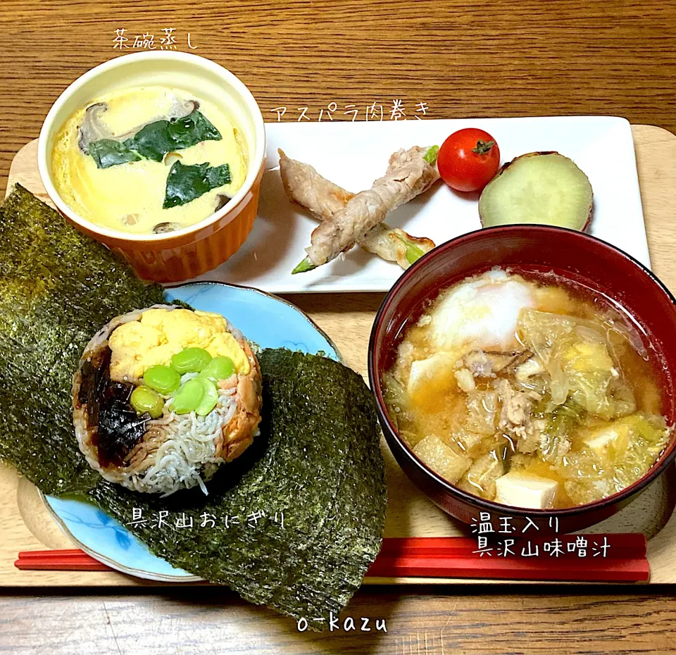 Snapdishの料理写真:お昼ごはん|o-kazuさん