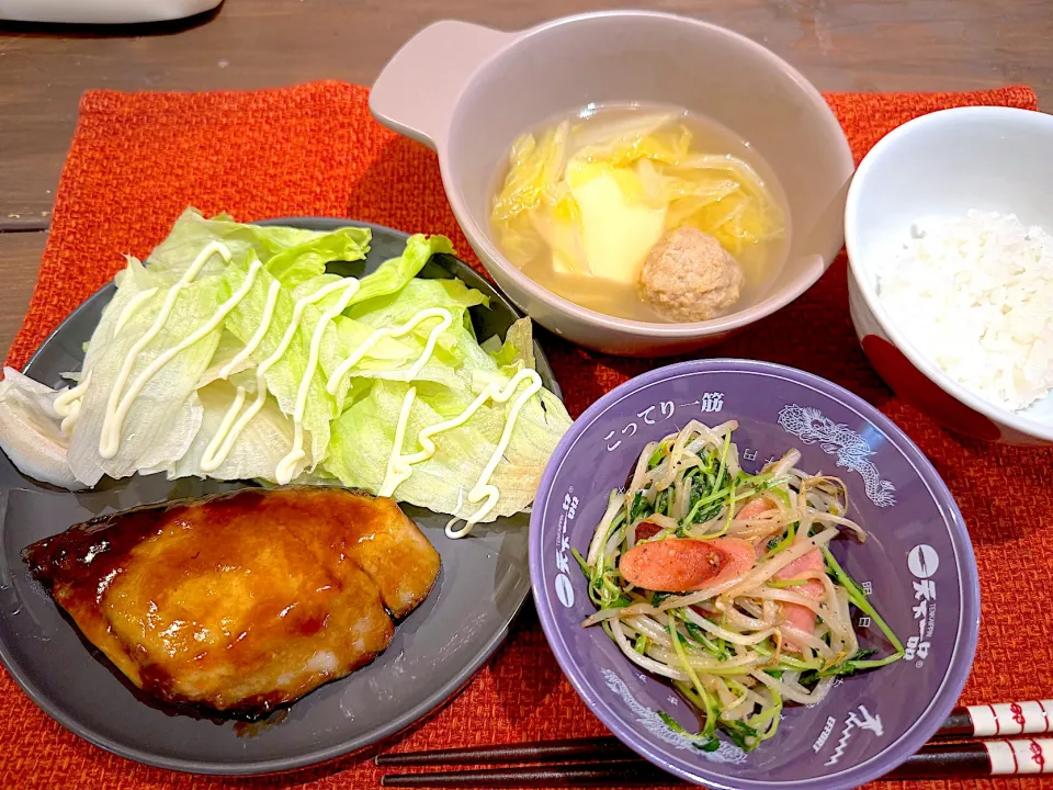 鰤の照り焼き|ぴよすさん