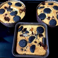 Snapdishの料理写真:キャラメルとチョコのパウンドケーキ