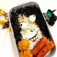 Snapdishの料理写真:男子高校生ハロウィン弁当