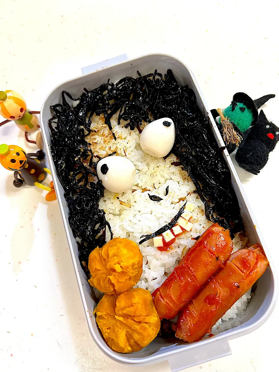 男子高校生ハロウィン弁当|ぽててとさん