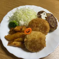 Snapdishの料理写真:ハロウィンプレート|ここなりさん