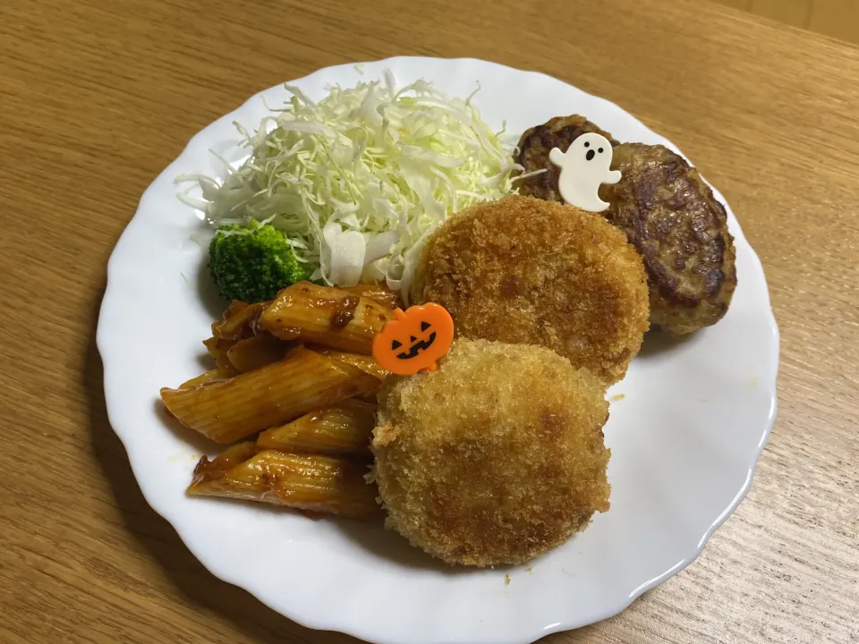 Snapdishの料理写真:ハロウィンプレート|ここなりさん