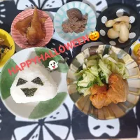 Snapdishの料理写真:HAPPYHALLOWEEN🎃👻🦇| ぽんすけさん