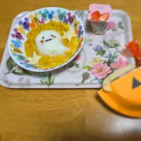 Snapdishの料理写真:離乳食後期ハロウィンごはん|きなこもちさん