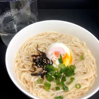 Snapdishの料理写真:19:50 ぽかぽか生姜にゅうめん🍜