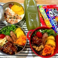 Snapdishの料理写真:今日のヤツのお弁当（R6.10.31）| え〜かさん