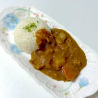 Snapdishの料理写真:息子作 カレー|花龍さん