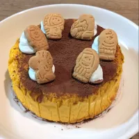 Snapdishの料理写真:かぼちゃのチーズケーキ|あぼちさん