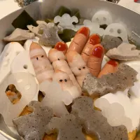 Snapdishの料理写真:ハッピーハロウィン👻おでんで|みっこちゃんさん