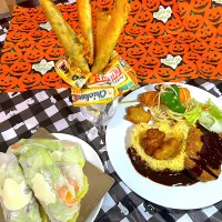 Snapdishの料理写真:ハロウィーンパーティー| もーやんさん