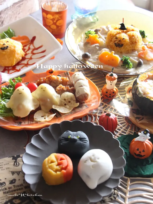 Snapdishの料理・レシピ写真:ハロウィンメニュー｜ハロウィンパーティーメニューを楽しもう♪