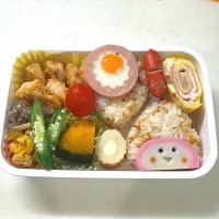 Snapdishの料理写真:2024年11月1日　オレ弁当♪|クッキングおやぢさん