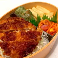 Snapdishの料理写真:#252 ソースかつ丼弁当|namiさん