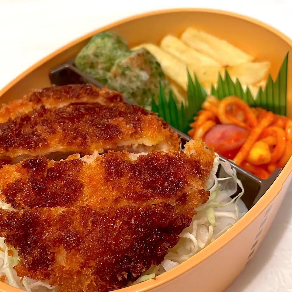 #252 ソースかつ丼弁当|namiさん