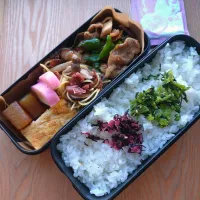 Snapdishの料理写真:夫のお弁当|みわさん