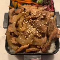 Snapdishの料理写真:11/1 高校生息子のお弁当|ちととんさん