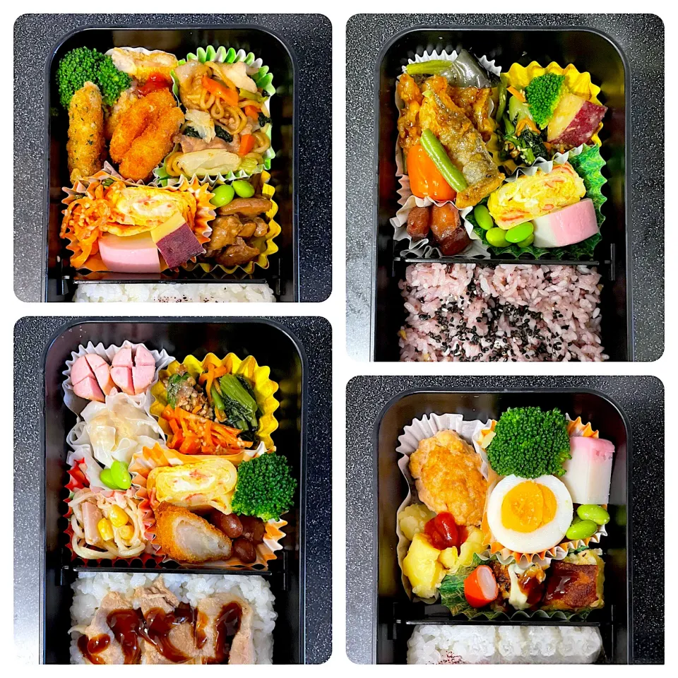 Snapdishの料理写真:今週のお弁当|パパ手料理さん