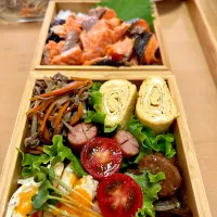 Snapdishの料理写真:今日のお弁当| 青空の梅干しさん