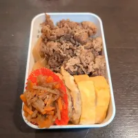 Snapdishの料理写真:牛丼弁当🍱|Rieさん